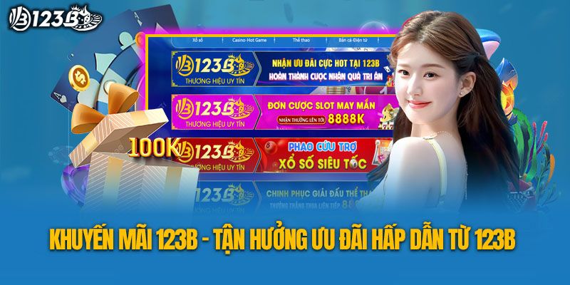 Tổng hợp các khuyến mãi 123B hấp dẫn nhất 2024